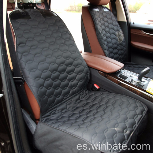 Cubierta del asiento para el automóvil para perros con respaldo infantil impermeable